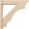 Ekena Millwork 5 1/2-in W x 26-in D x 26-in H Balboa Trad Rough Cedar Woodgrain TimberThane Outlooker, Primed Tan OUTUR055X26X26BOA04RCPR - alternate 3